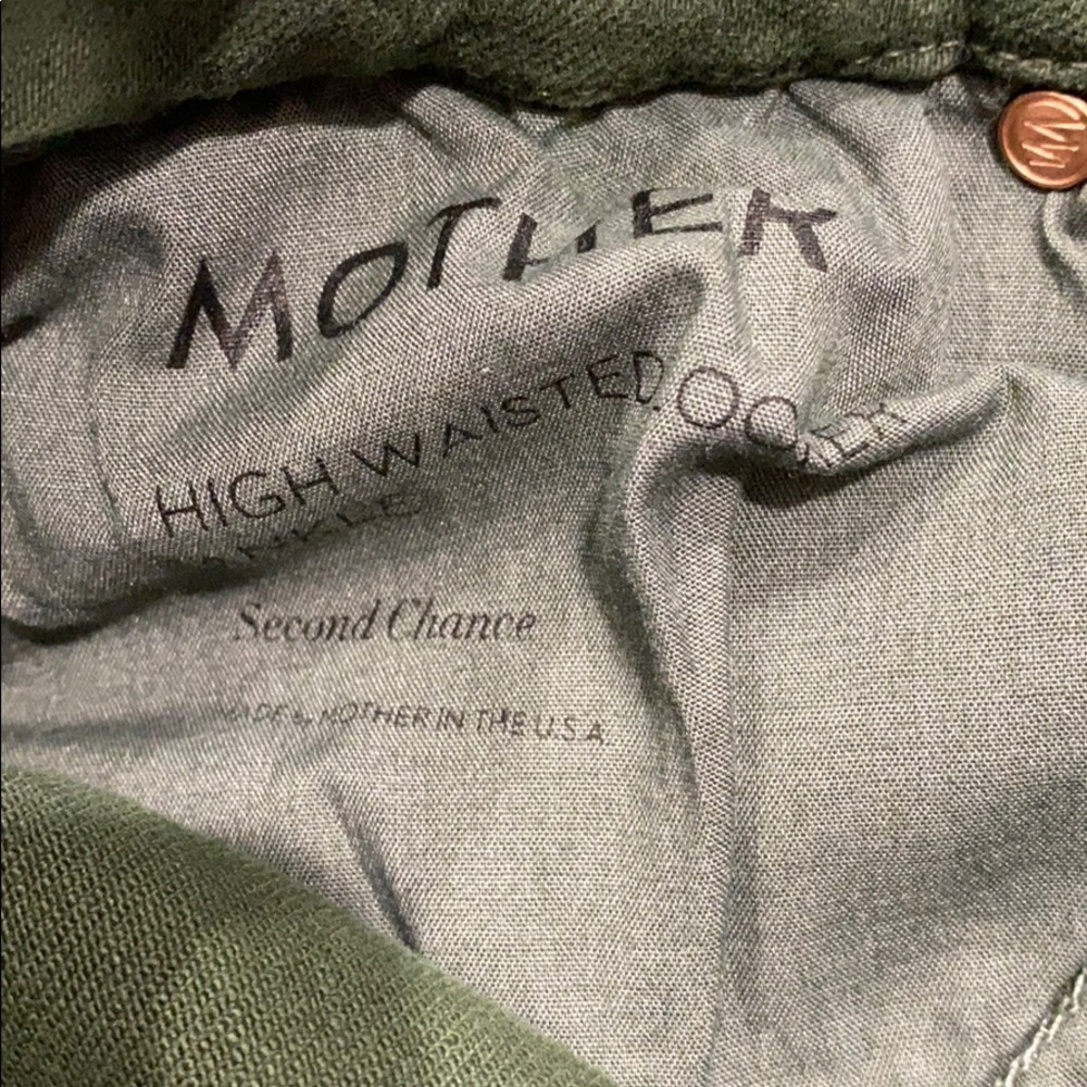 NEW • Mother • Looker Ankle Skinny Jeans Olive 25 - Picture 6 of 7